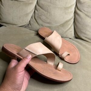 Free people sant antoni leather sandals 36.5